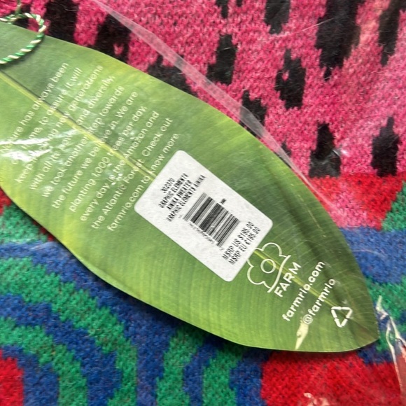 Farm Rio GRAPHIC ELEMENTS AINIKA SWEATER multicolored size M - Picture 7 of 11